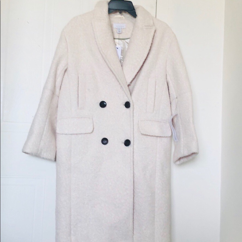 Topshop Petite Boucle Coat - Picture 6 of 10